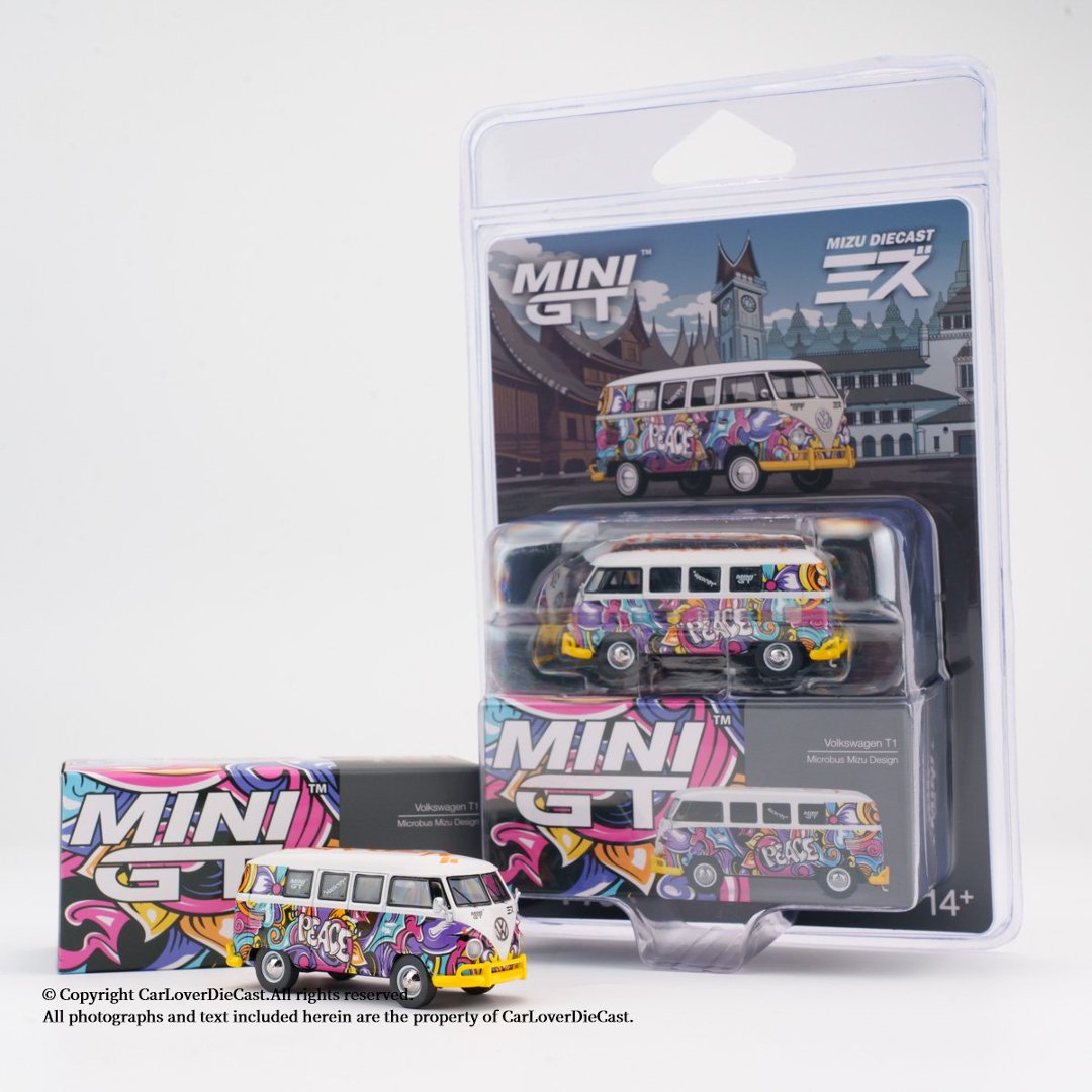 MINIGT 1:64 Volkswagen T1 Micr - Die Cast Car 1 64 review and price