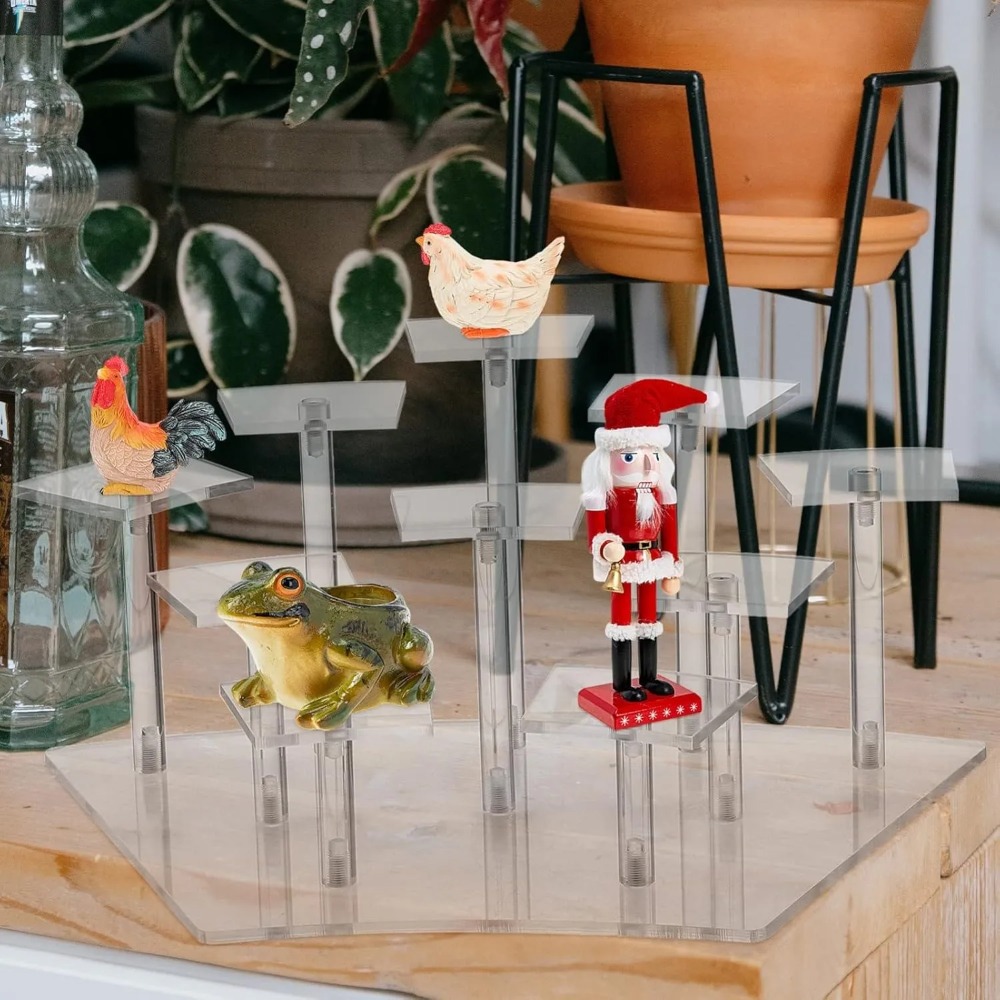 8/10 Tier Acrylic Display Rise - Action Figure Stand review and price