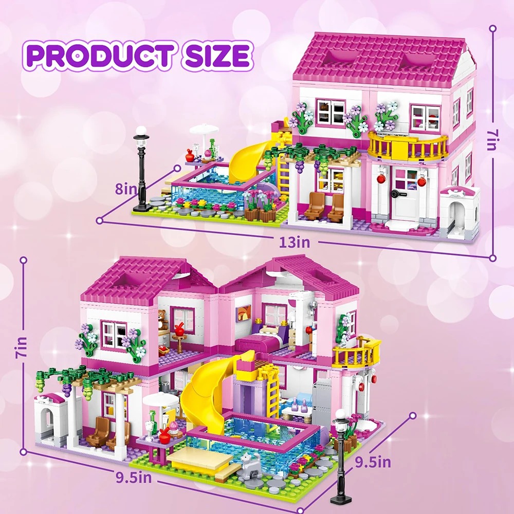 Friends City House Summer Holi - Lego Set Creator review and price