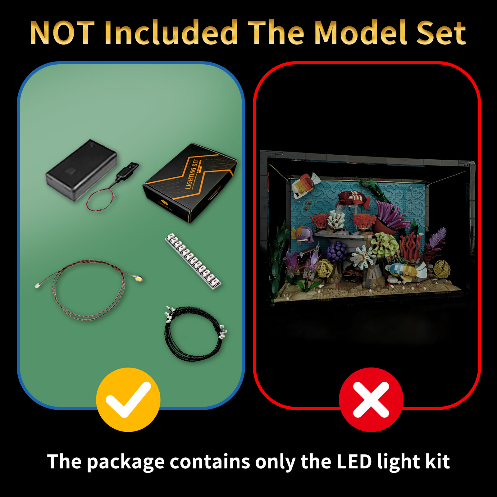 LYBMTWF LED Lighting Kit Compa - Lego Set Technic review and price