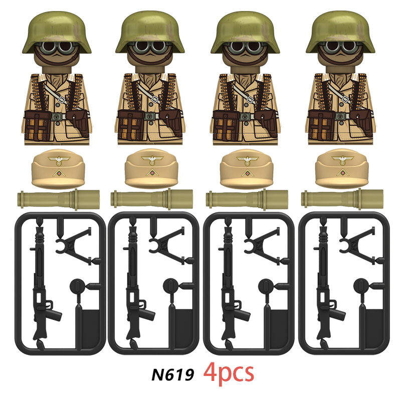 HOT Military Figures Building  - Lego Minifigure Holder review and price