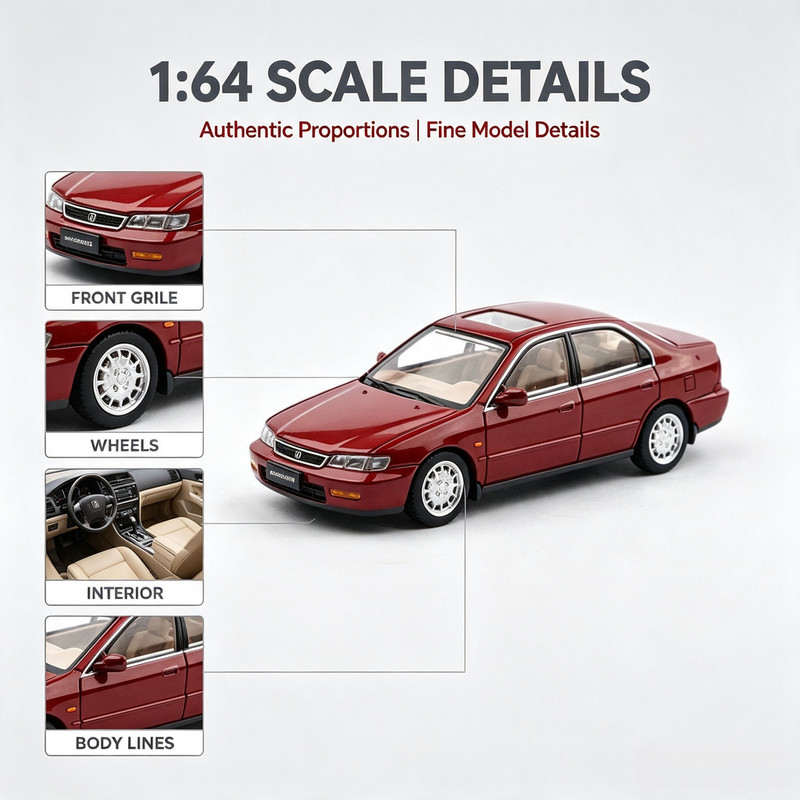 Xcartoys 1/64 Honda Accord Gen - Die Cast Car 1 64 review and price