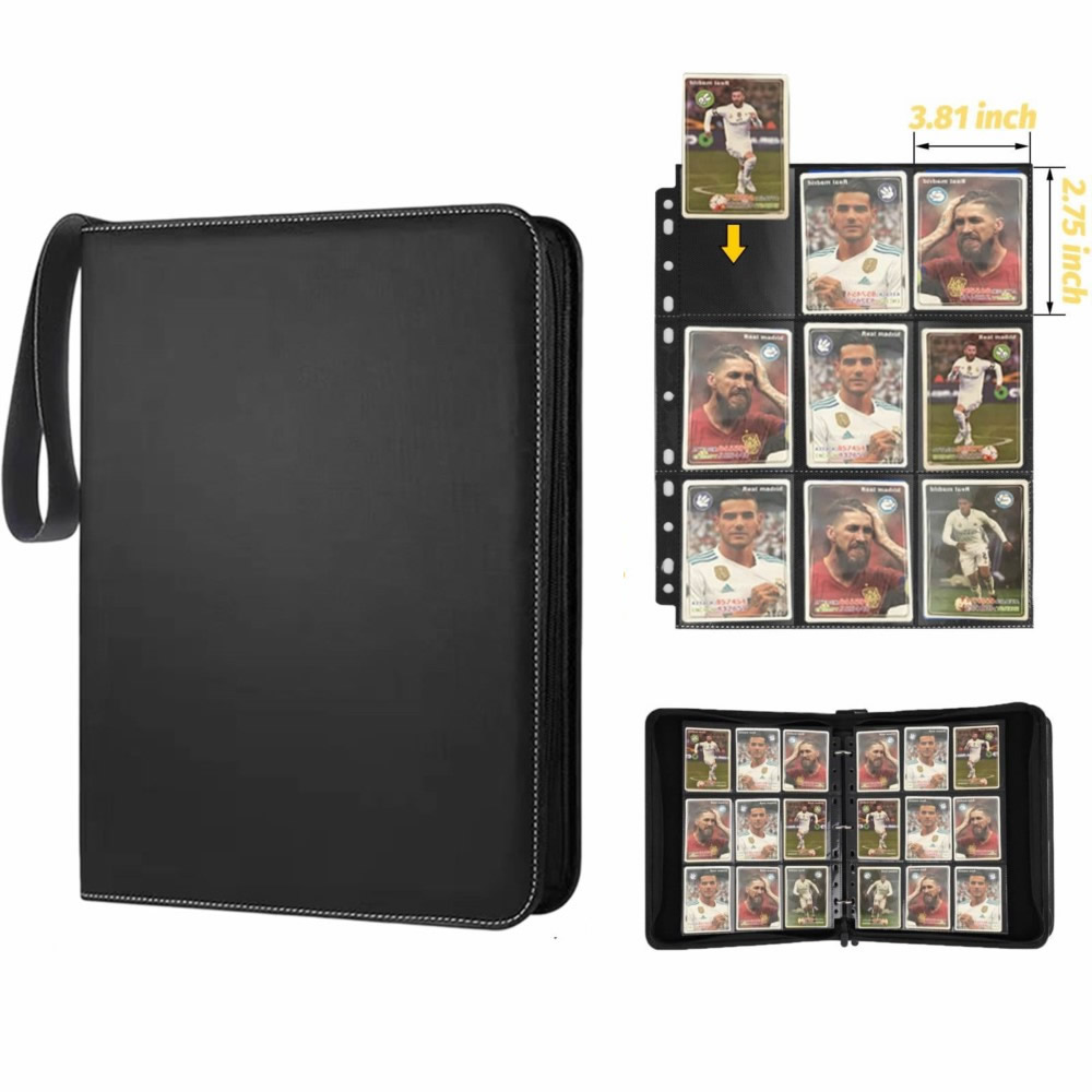 Card Binder 9 Pocket Double Si - Trading Card Binder review and price