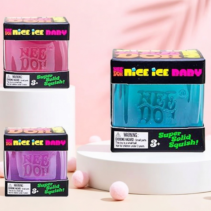 Schylling Needoh Squishy Ice C - Fidget Cube Original review and price