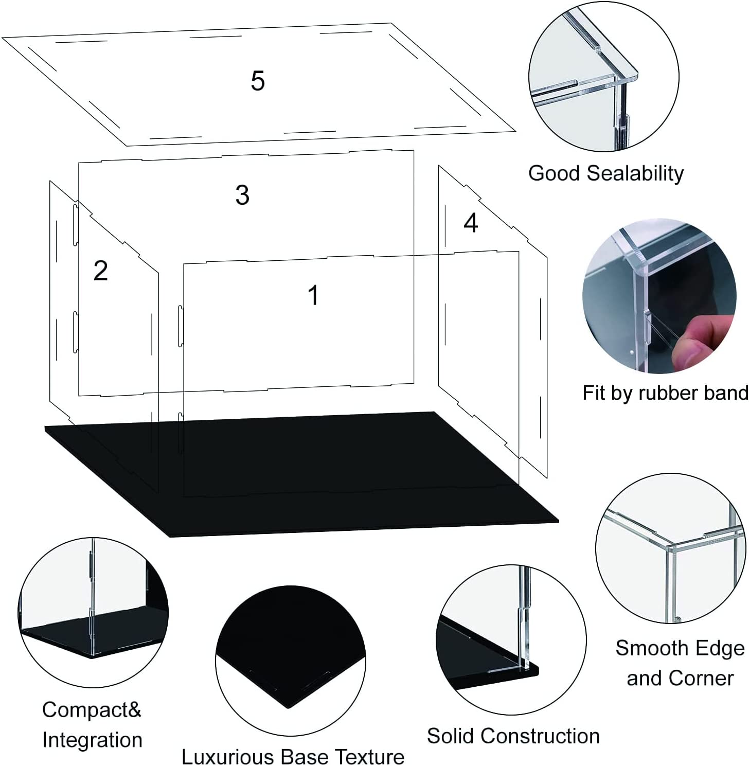 111 Size Acrylic Display Case  - Action Figure Stand review and price