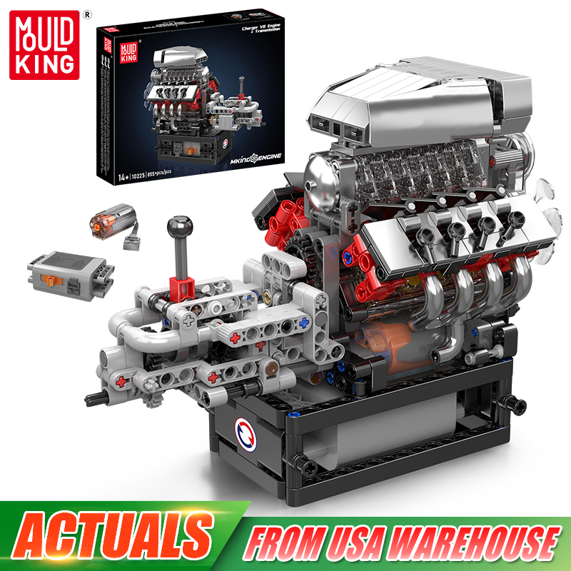 Mould King 10225 Technical Eng - Lego Set Technic review and price